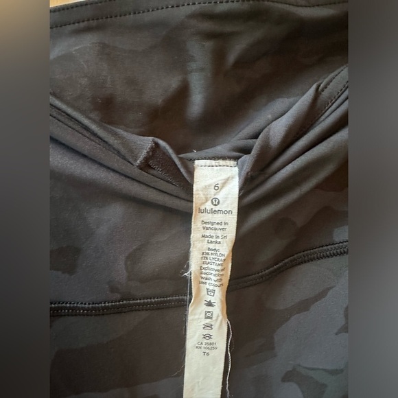 Lululemon Fast and Free High-Rise Crop II 23" *Non-Reflective - Picture 5 of 6